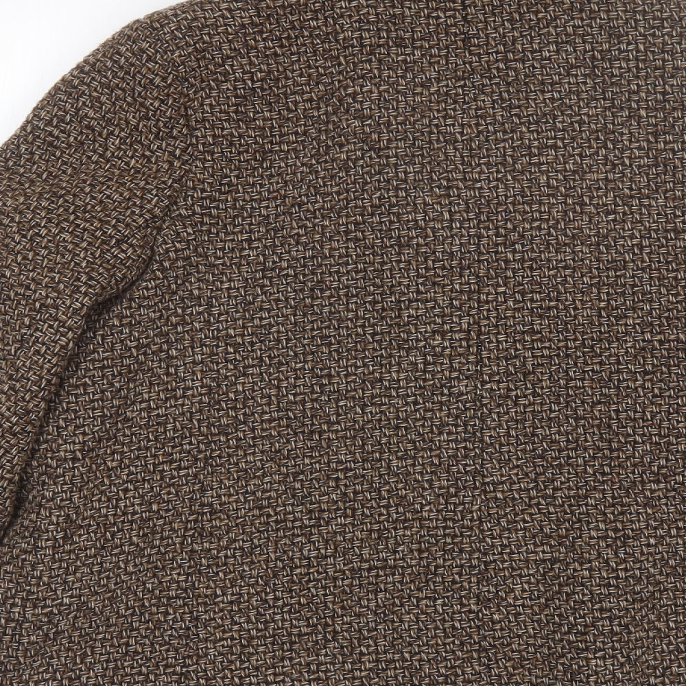 Soon Womens Brown   Pea Coat Jacket Size 18