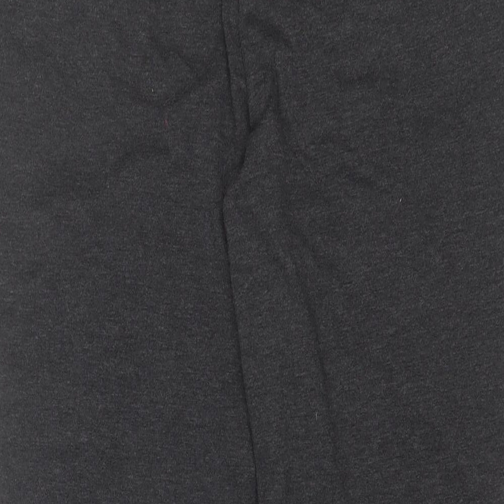 Marks and Spencer Womens Grey  Polyester Trousers  Size 16 L28 in Regular