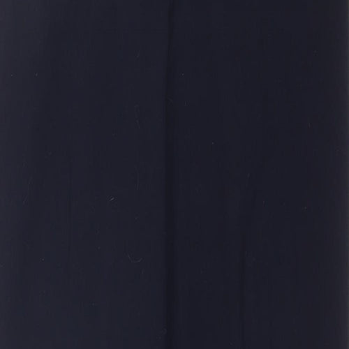 Robell Womens Blue  Polyester Trousers  Size 14 L29 in Regular