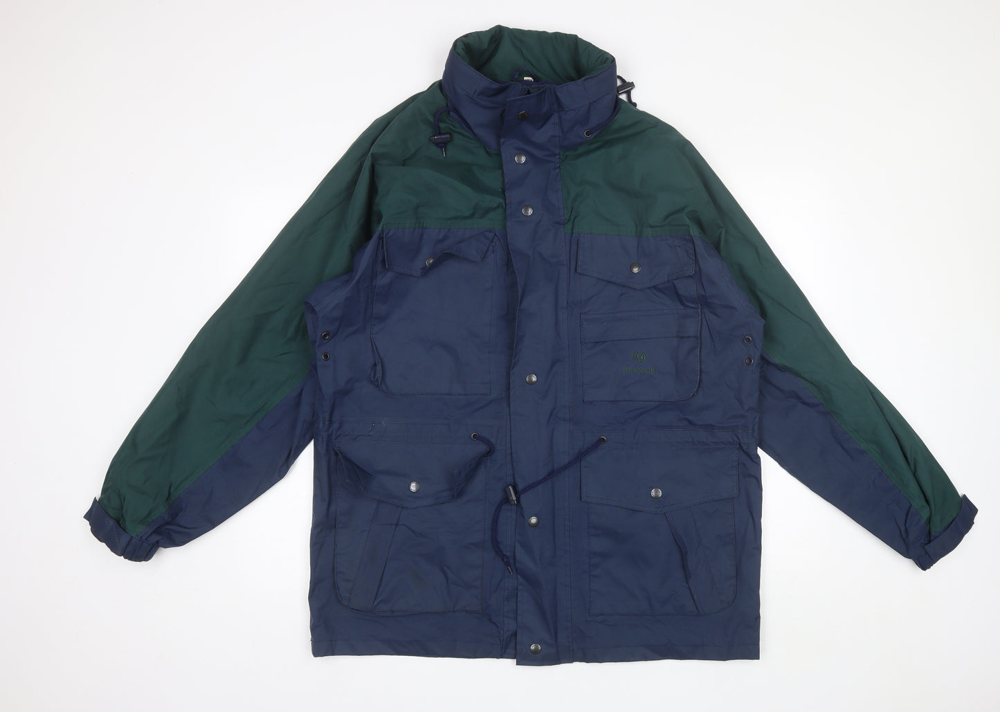 Open Air Mens Blue   Rain Coat Jacket Size S