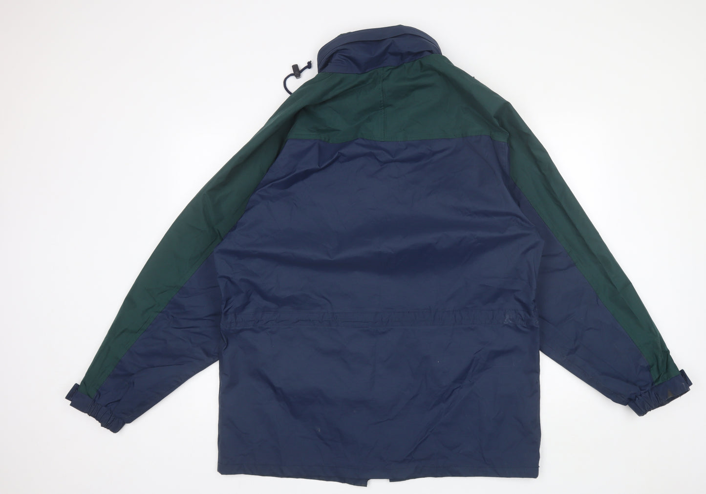 Open Air Mens Blue   Rain Coat Jacket Size S