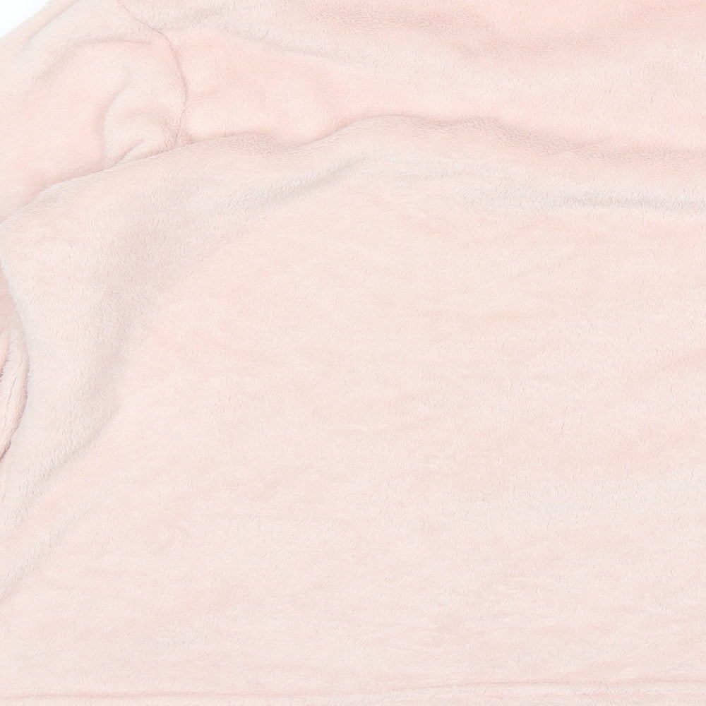 F&F Womens Pink Solid Polyester Top Pyjama Top Size 16