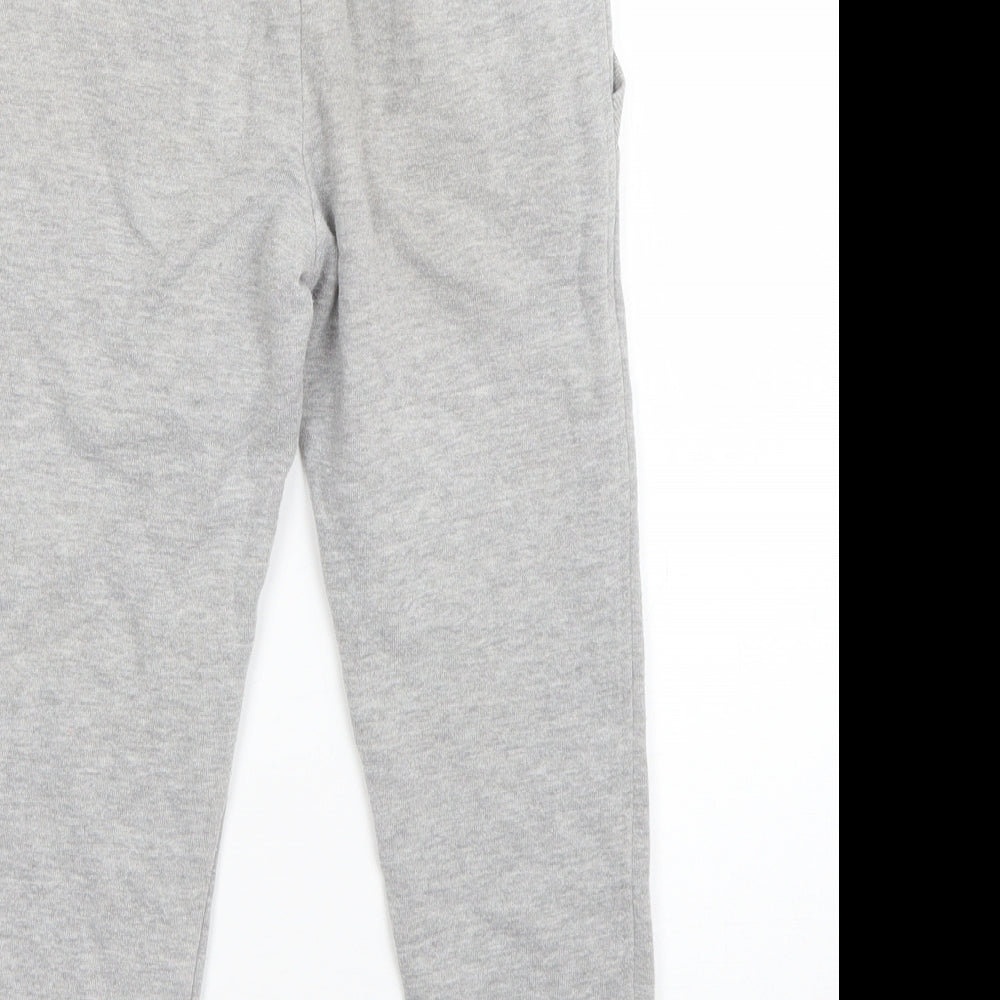 Champion Boys Grey  Cotton Sweatpants Trousers Size 6 Years  Regular