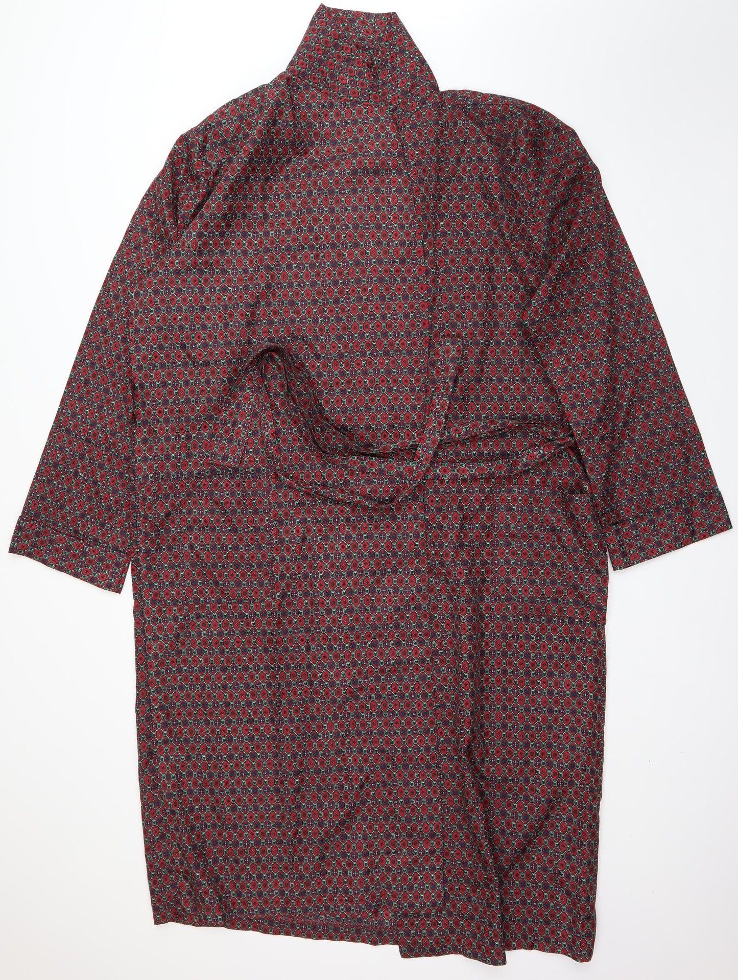 Canda Mens Red  Polyester  Robe Size L