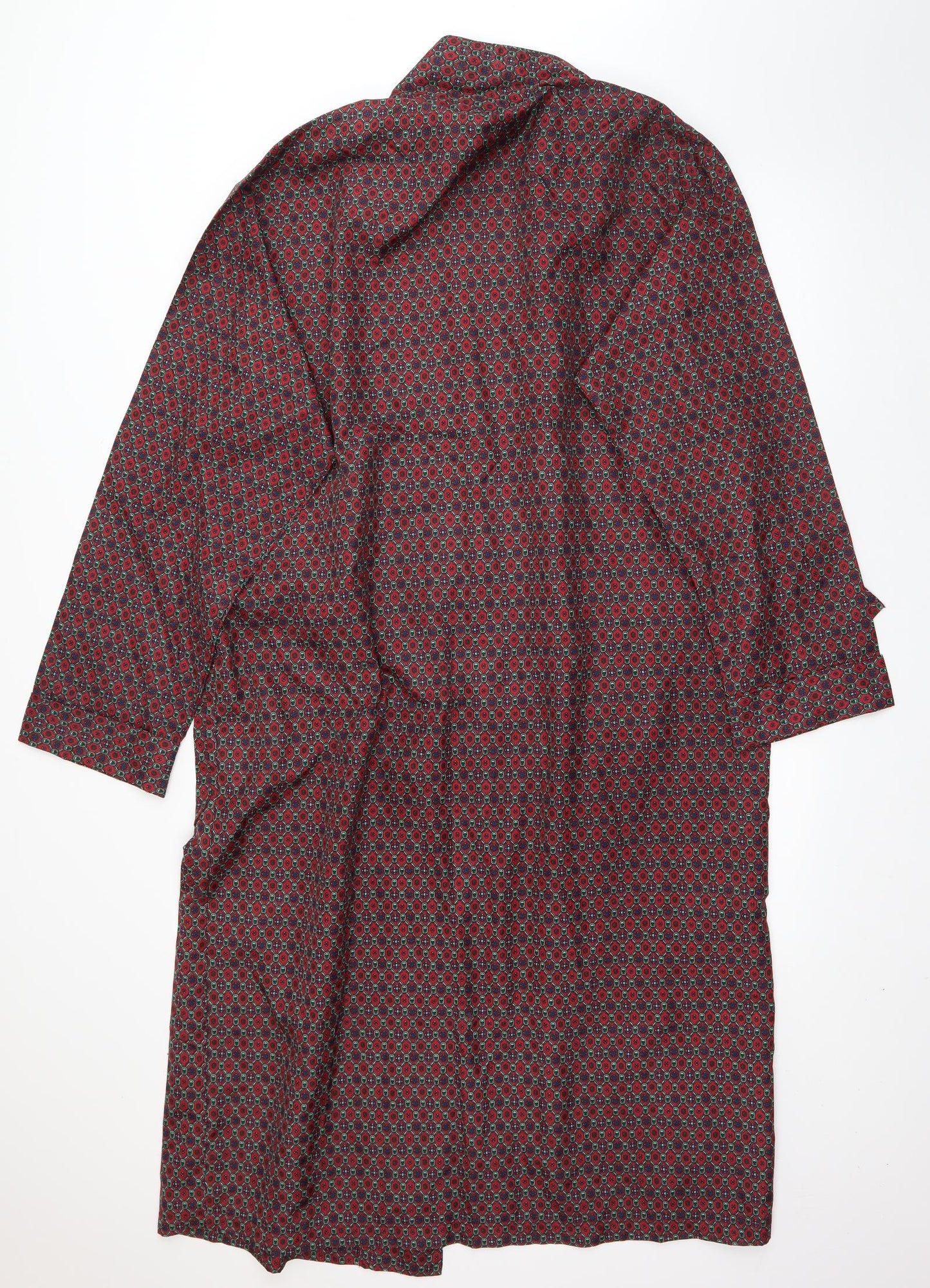 Canda Mens Red  Polyester  Robe Size L