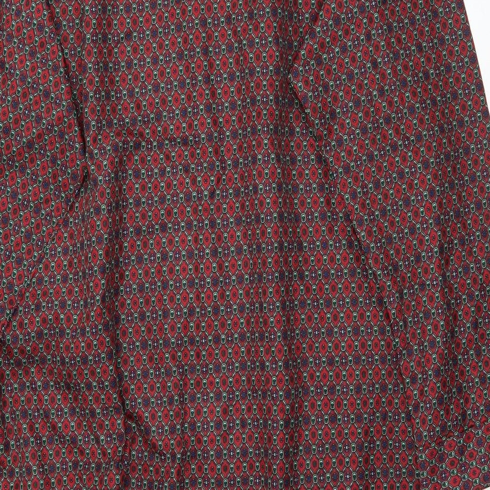 Canda Mens Red  Polyester  Robe Size L