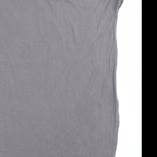 NEXT Womens Grey  Modal T-Shirt Dress  Size 18  Round Neck