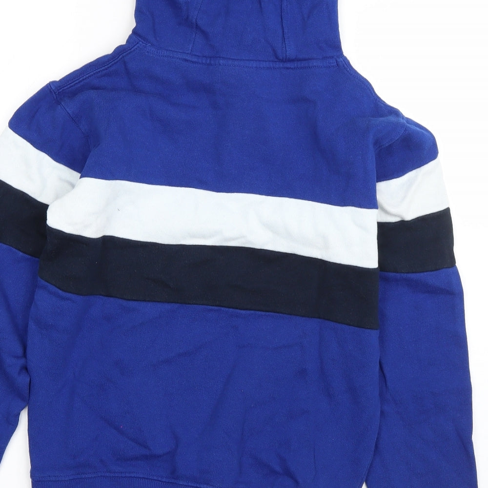 Money Boys Blue  Cotton Pullover Hoodie Size 9-10 Years