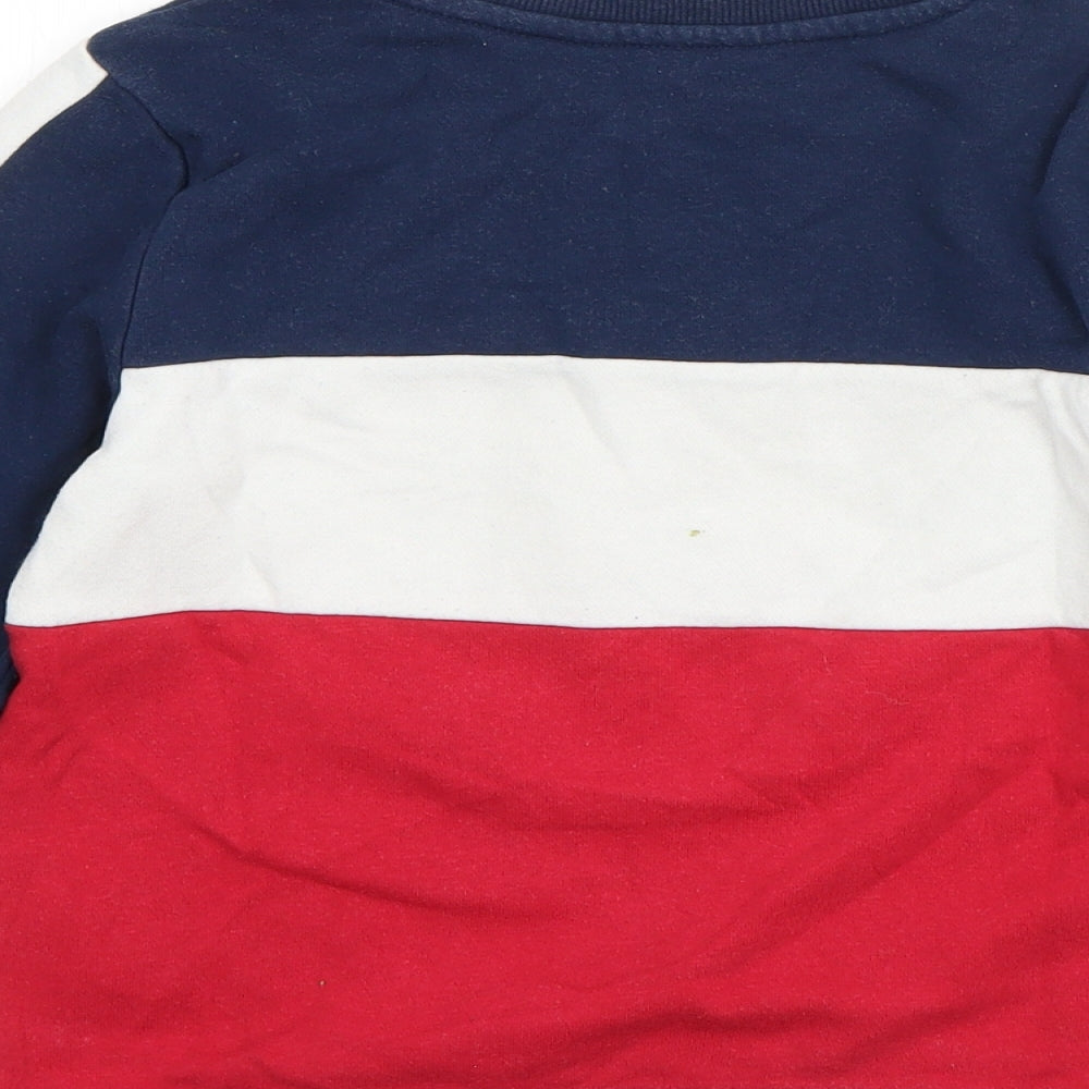 Primark Boys Blue  Cotton Pullover Sweatshirt Size 7-8 Years