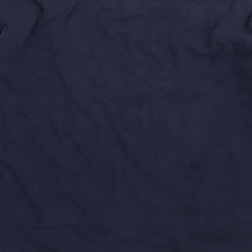 Uniqlo Mens Blue V-Neck  Cotton Pullover Jumper Size M