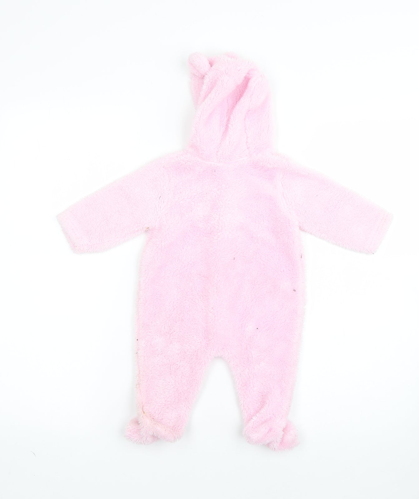 Bebe Bonito Girls Pink  Polyester Babygrow One-Piece Size 3-6 Months