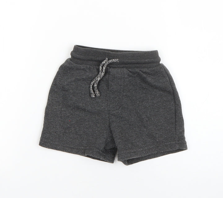 George Boys Grey  Cotton Sweatpants Trousers Size 12-18 Months