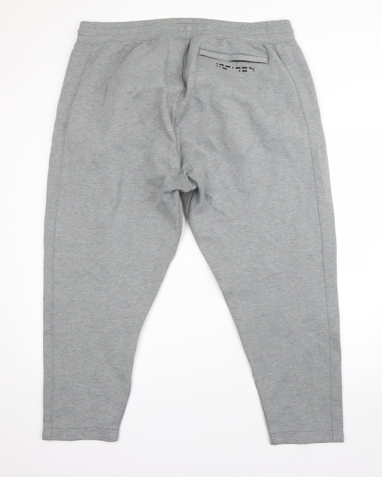 PUMA Mens Grey  Cotton Sweatpants Trousers Size 2XL L24 in Regular