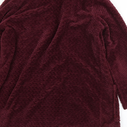 Nutmeg Girls Red  Polyester  Robe Size M