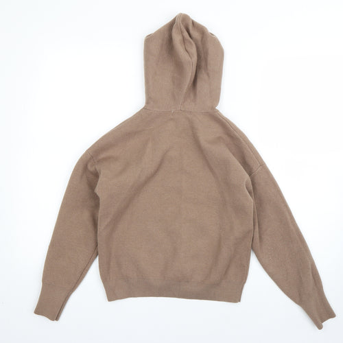 Primark Womens Brown  Polyester Pullover Hoodie Size S