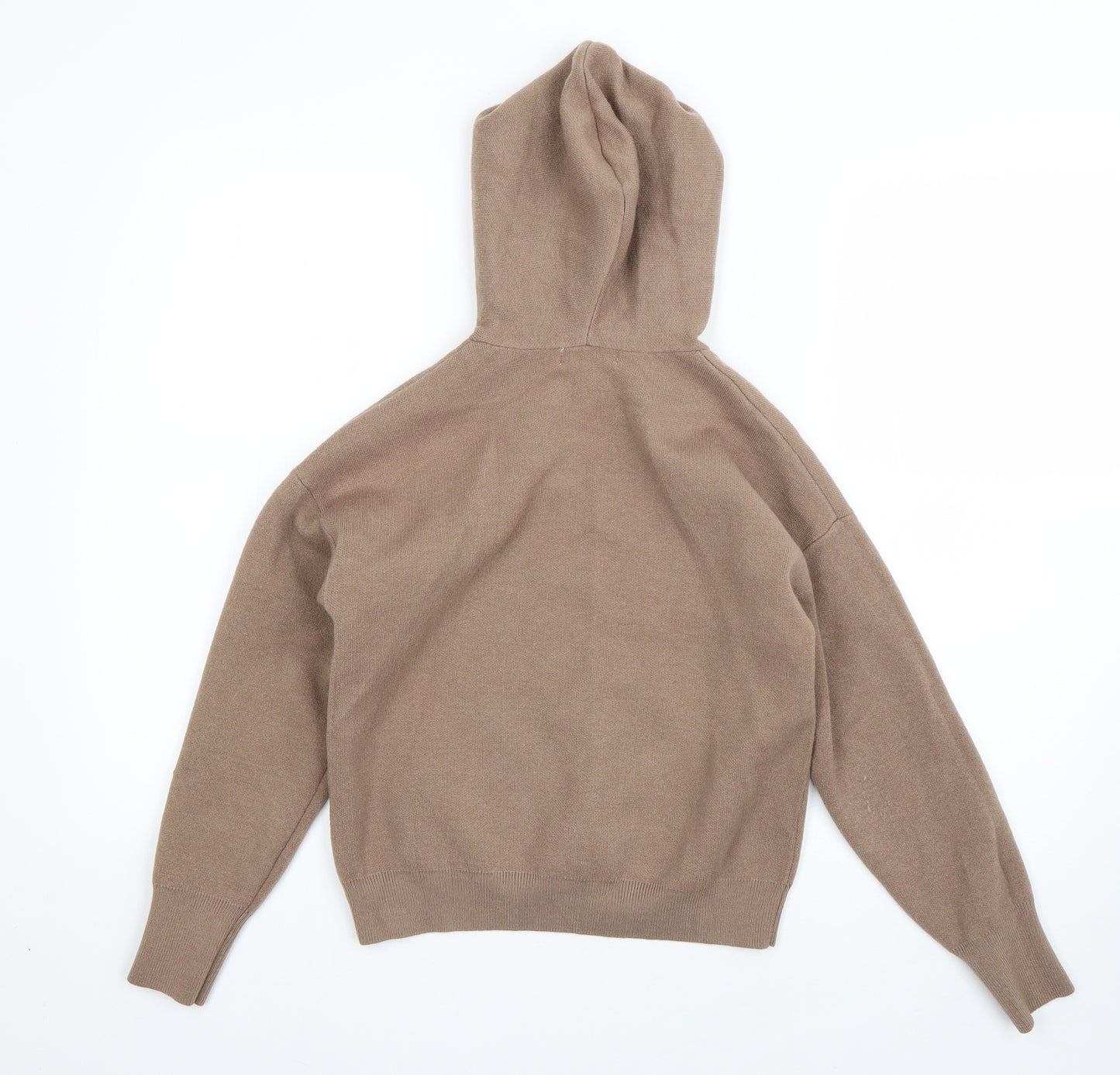 Primark Womens Brown  Polyester Pullover Hoodie Size S