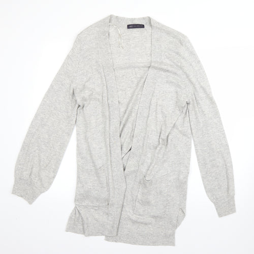 M&S Womens Grey   Jacket Coatigan Size M