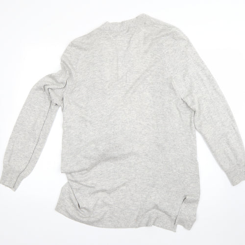 M&S Womens Grey   Jacket Coatigan Size M