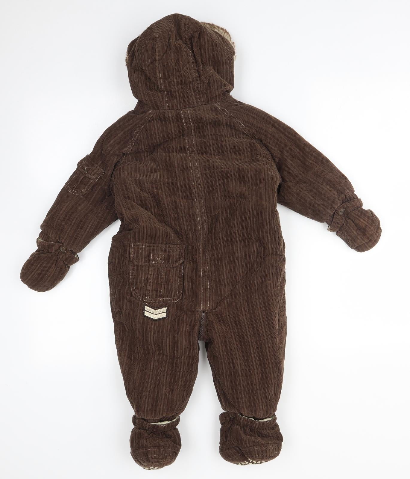 Ladybird Baby Brown   Overcoat Coat Size 12-18 Months
