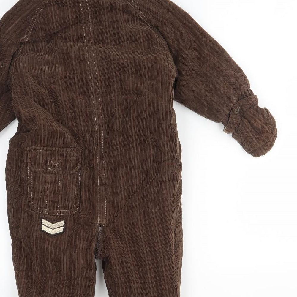 Ladybird Baby Brown   Overcoat Coat Size 12-18 Months