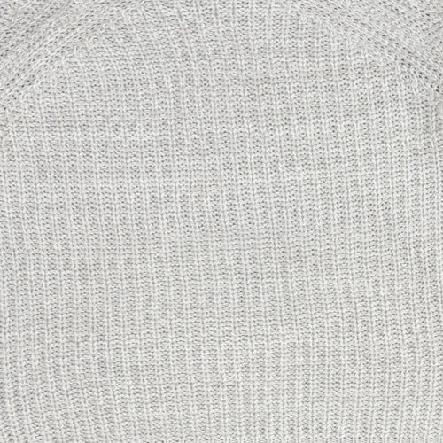 Atmosphere Womens Grey Round Neck  Acrylic Pullover Jumper Size 8