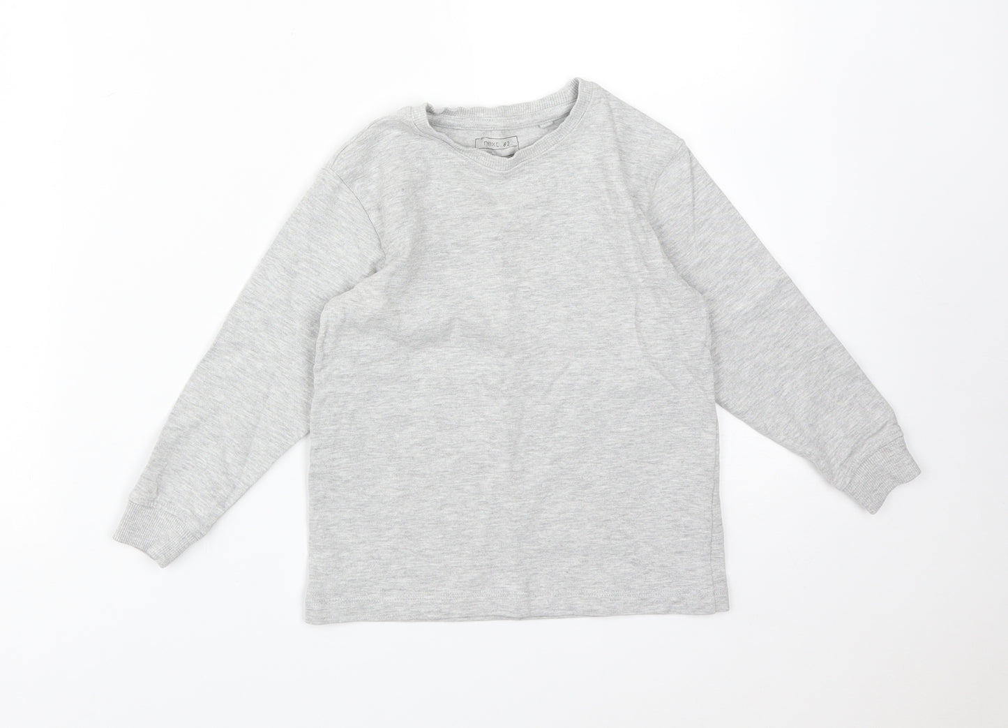 NEXT Boys Grey  Cotton Pullover Sweatshirt Size 5 Years