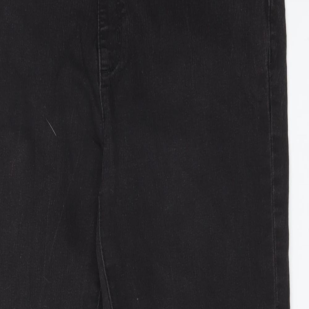 DENIM CO Womens Black  Cotton Jegging Jeans Size 18 L26 in Regular