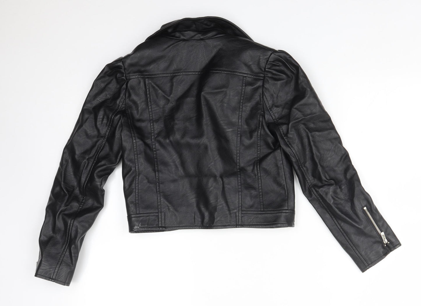 River Island Girls Black   Jacket  Size 9-10 Years
