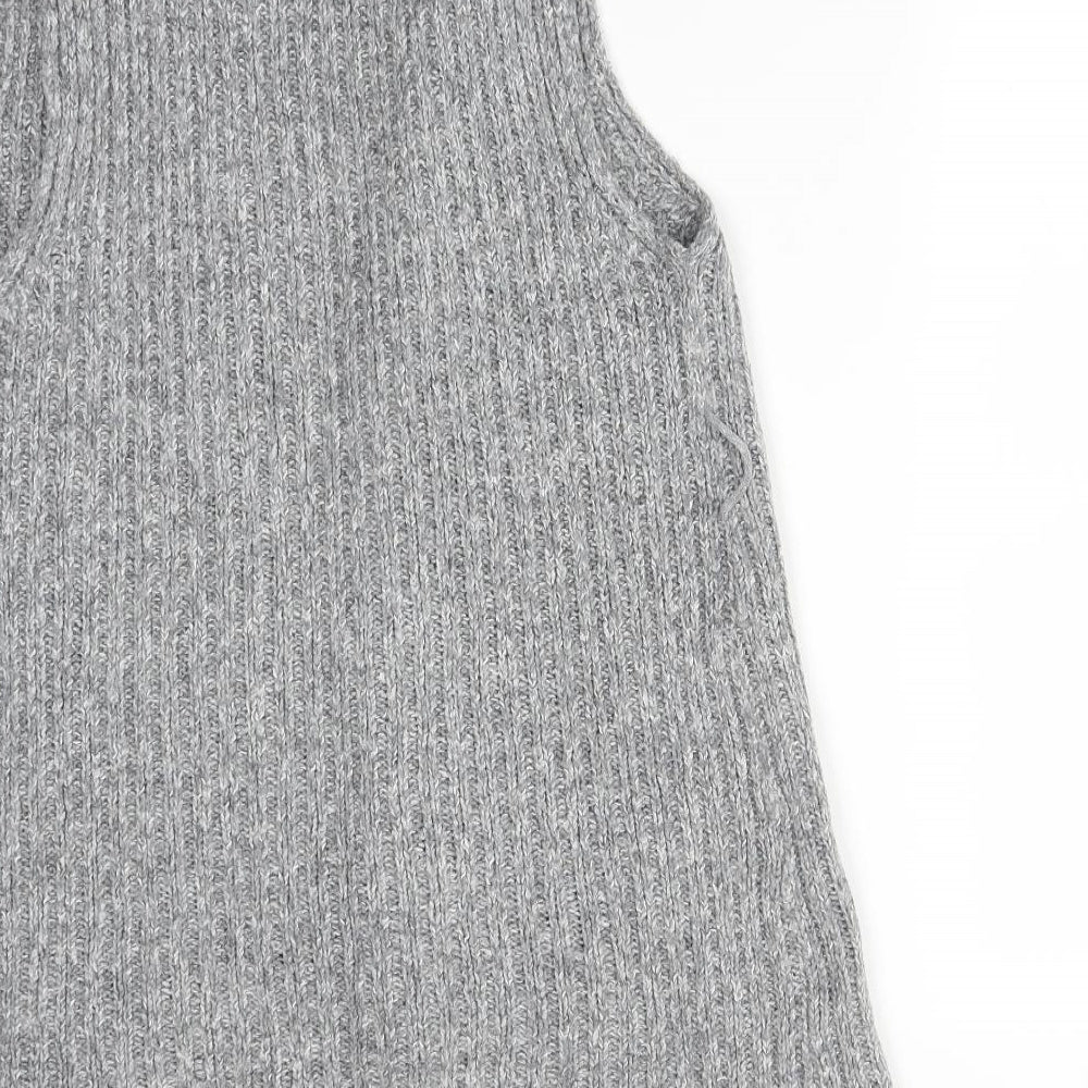 George Womens Grey   Acrylic Cardigan Jumper Size 12