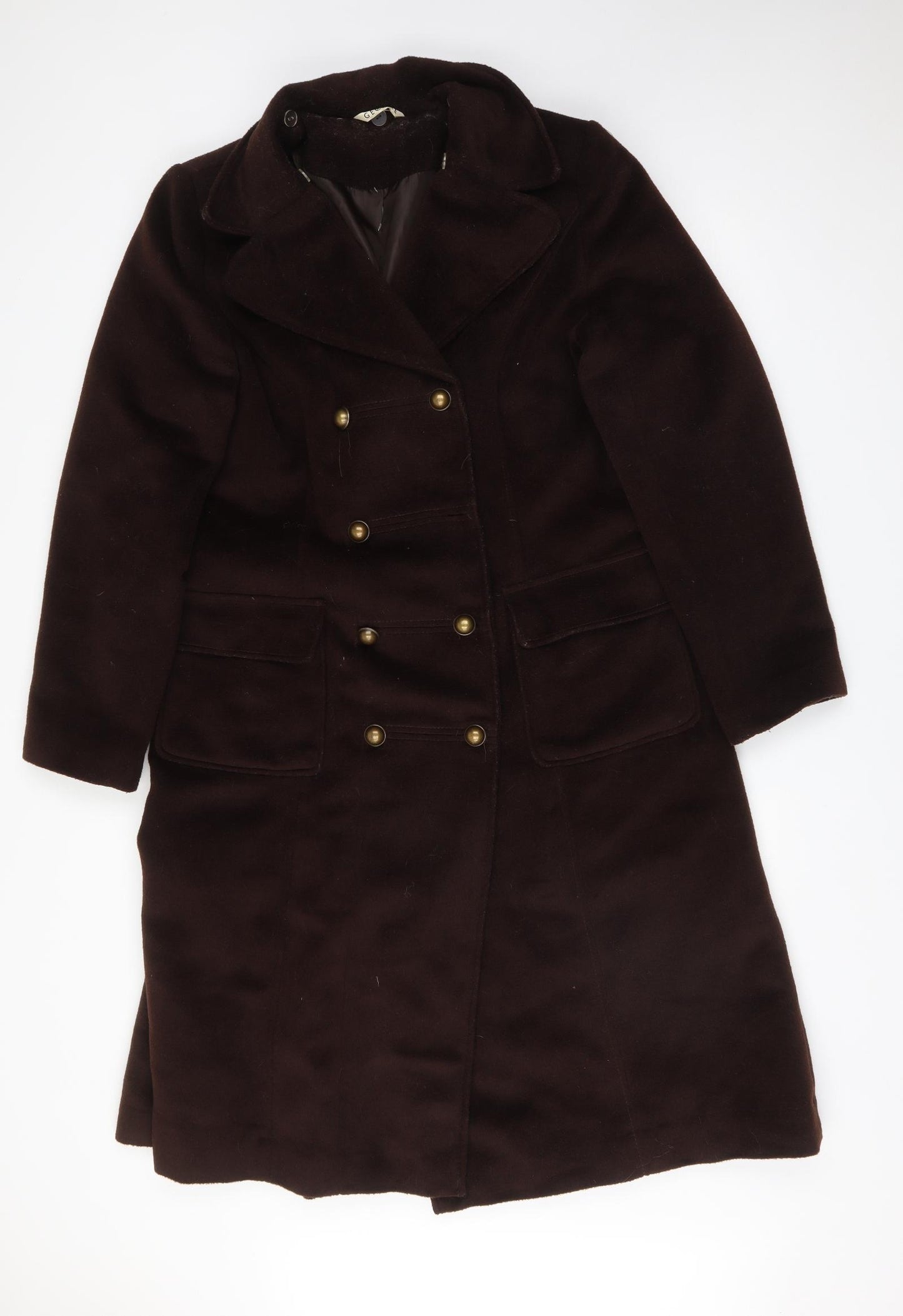 George Womens Brown   Trench Coat Coat Size 18