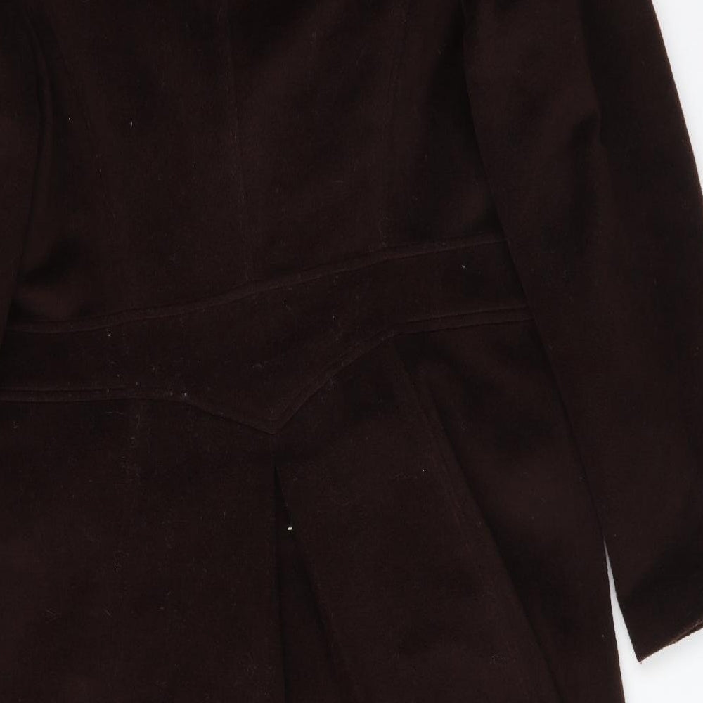 George Womens Brown   Trench Coat Coat Size 18