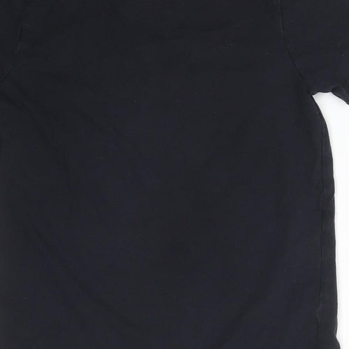 CRASH BANDICOOT Boys Black  Cotton Basic T-Shirt Size 10 Years Crew Neck