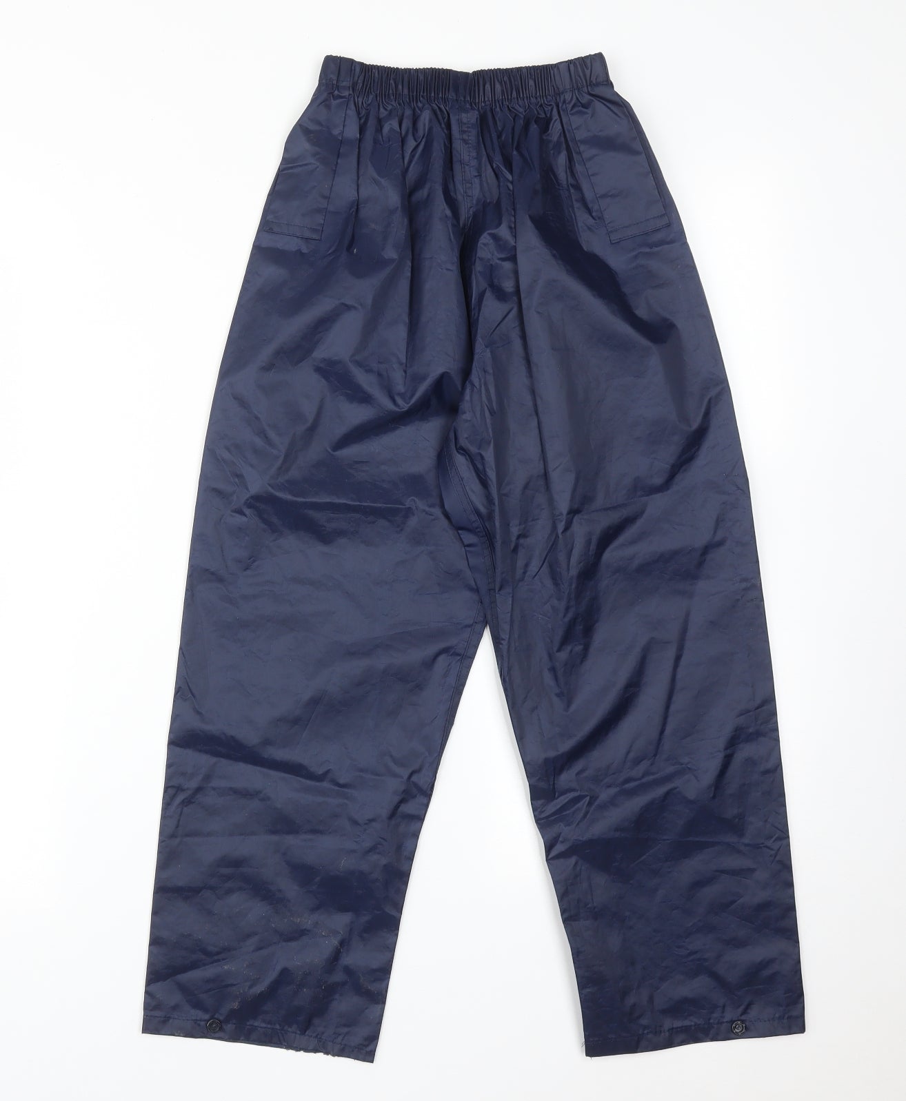 WETPLAY Boys Blue  Polyester Rain Trousers Trousers Size 7-8 Years  Regular