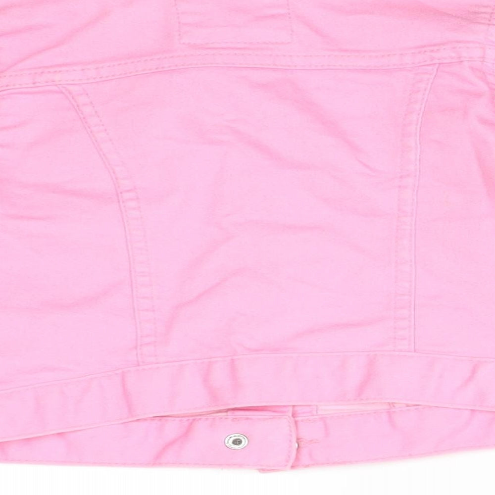 H&M Girls Pink   Jacket  Size 4 Years
