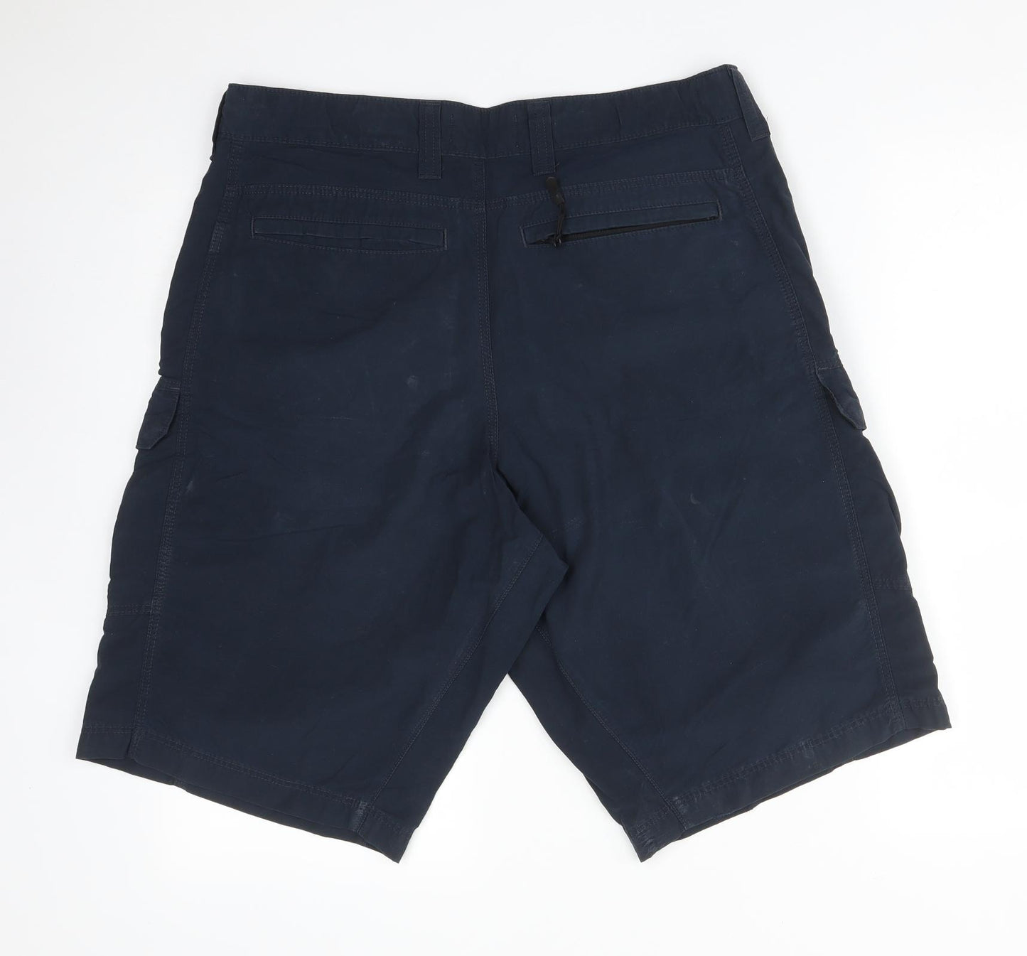 M&S Mens Blue   Cargo Shorts Size 36 L11 in Regular