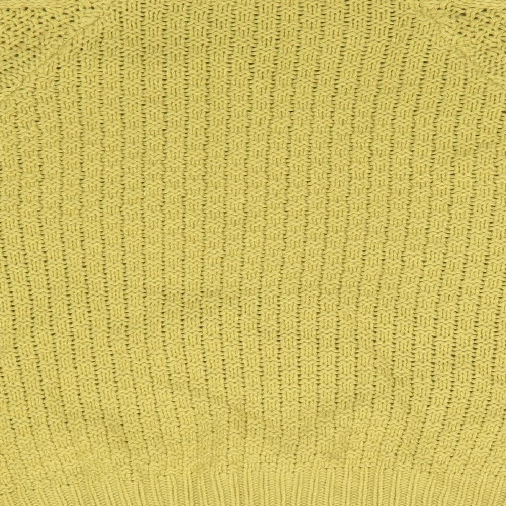TU Womens Green Roll Neck  Acrylic Pullover Jumper Size 16   - Lime Green
