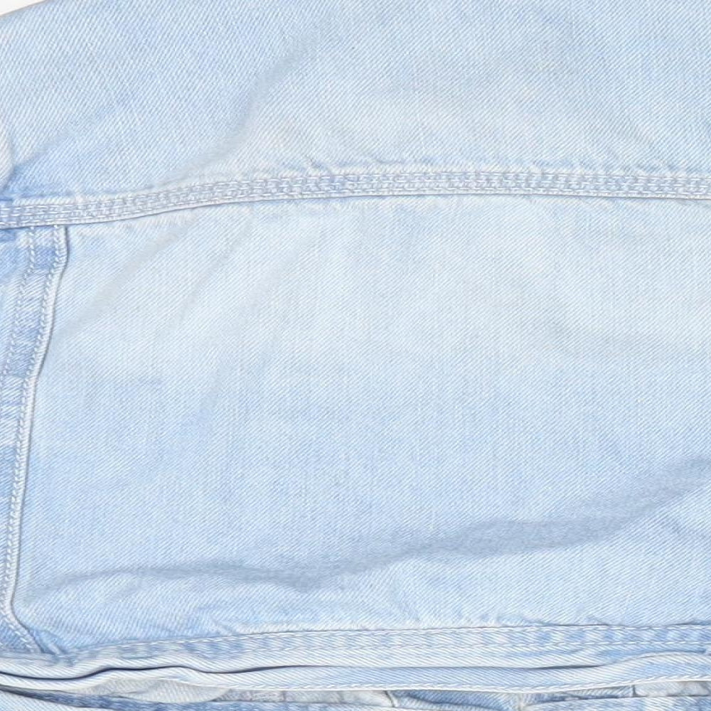 NEXT Girls Blue   Jacket  Size 4 Years  Button - Light blue denim jacket with sparkles