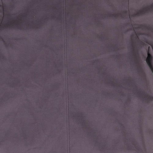 Marks and Spencer Womens Grey   Overcoat Jacket Size 18