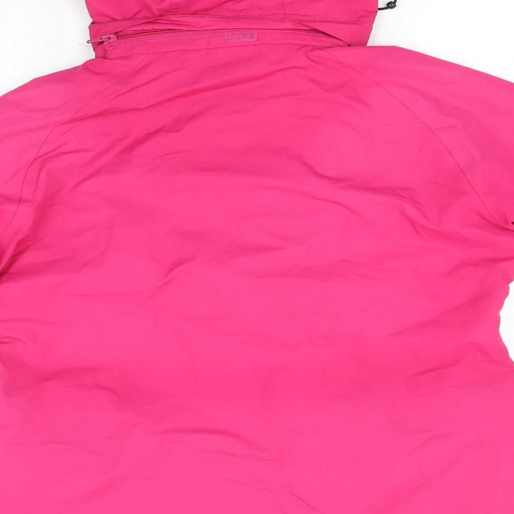 Trespass Womens Pink   Rain Coat Coat Size S