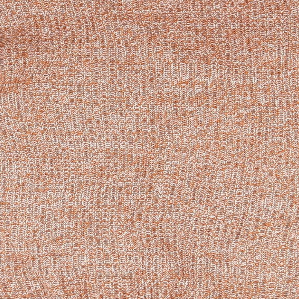 Papaya Womens Orange V-Neck  Acrylic Pullover Jumper Size M