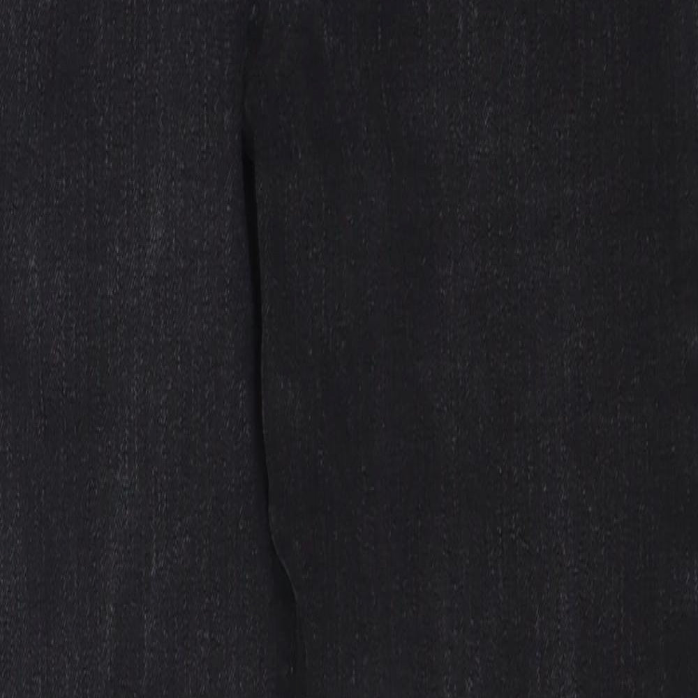 George Womens Grey  Cotton Skinny Jeans Size 12 L26 in Regular