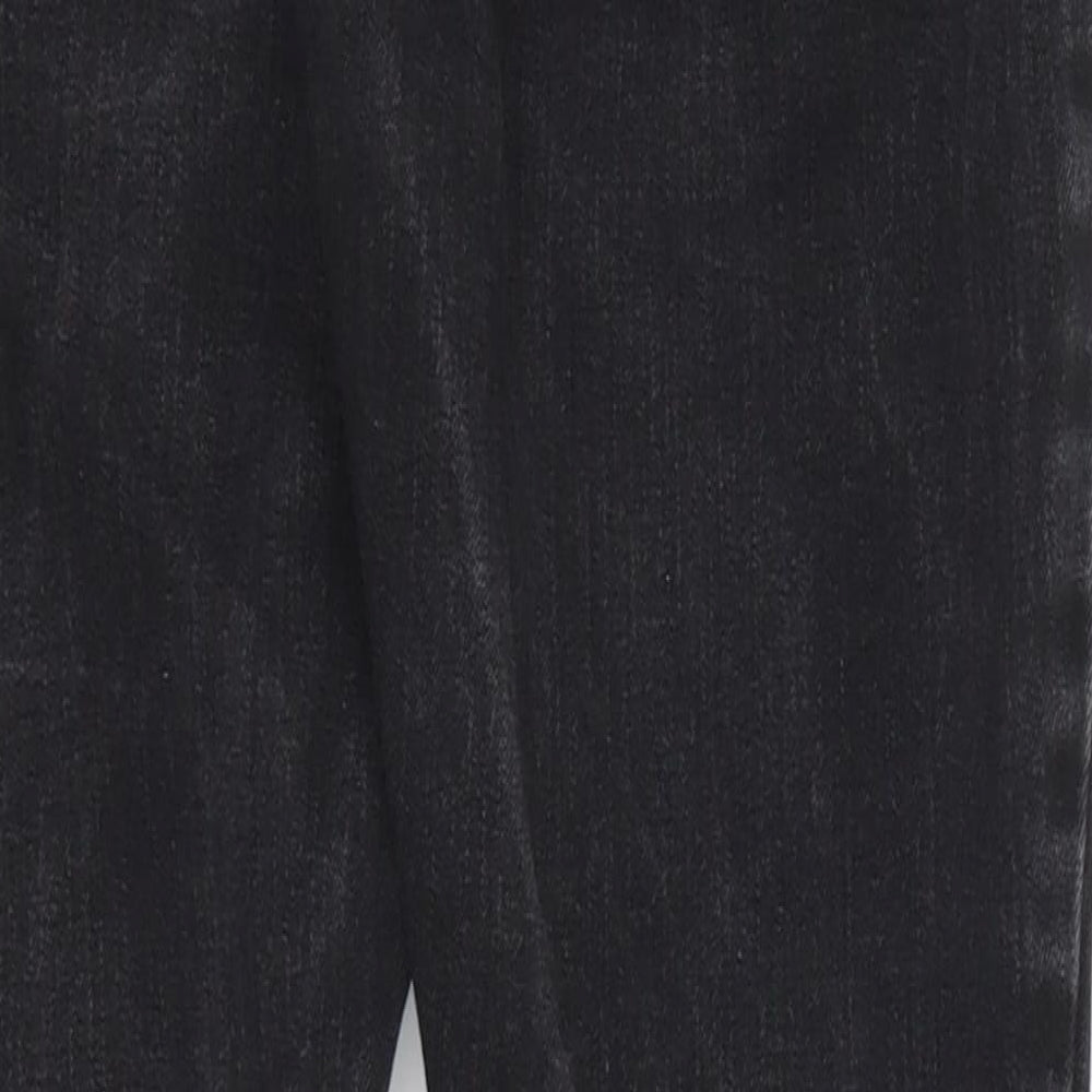 George Womens Grey  Cotton Skinny Jeans Size 12 L26 in Regular