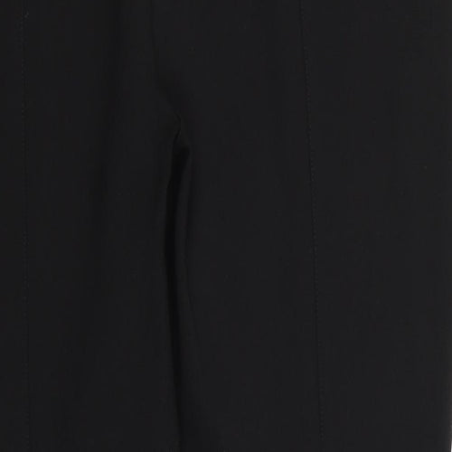 River Island Womens Black  Viscose Jogger Trousers Size 18 L27 in Regular