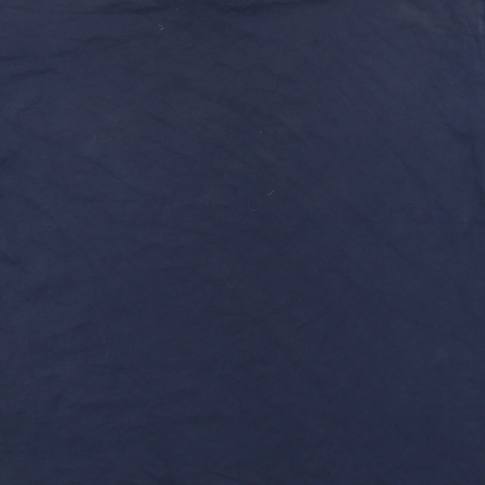 NEXT Mens Blue  Cotton  T-Shirt Size L Round Neck