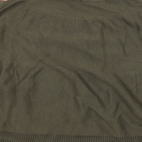 ASOS Womens Brown Roll Neck  Acrylic Pullover Jumper Size 10