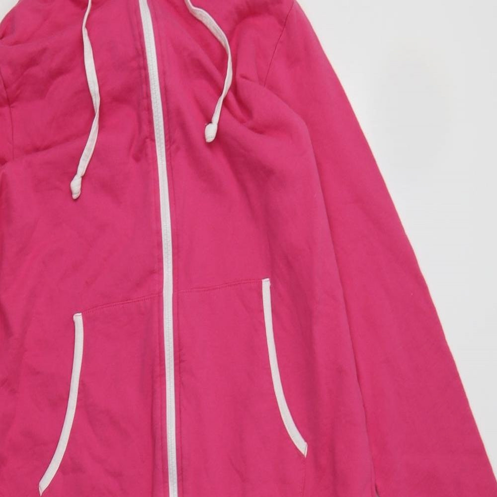 New Look Womens Pink  Cotton  Bodysuit Size M   - Onesie