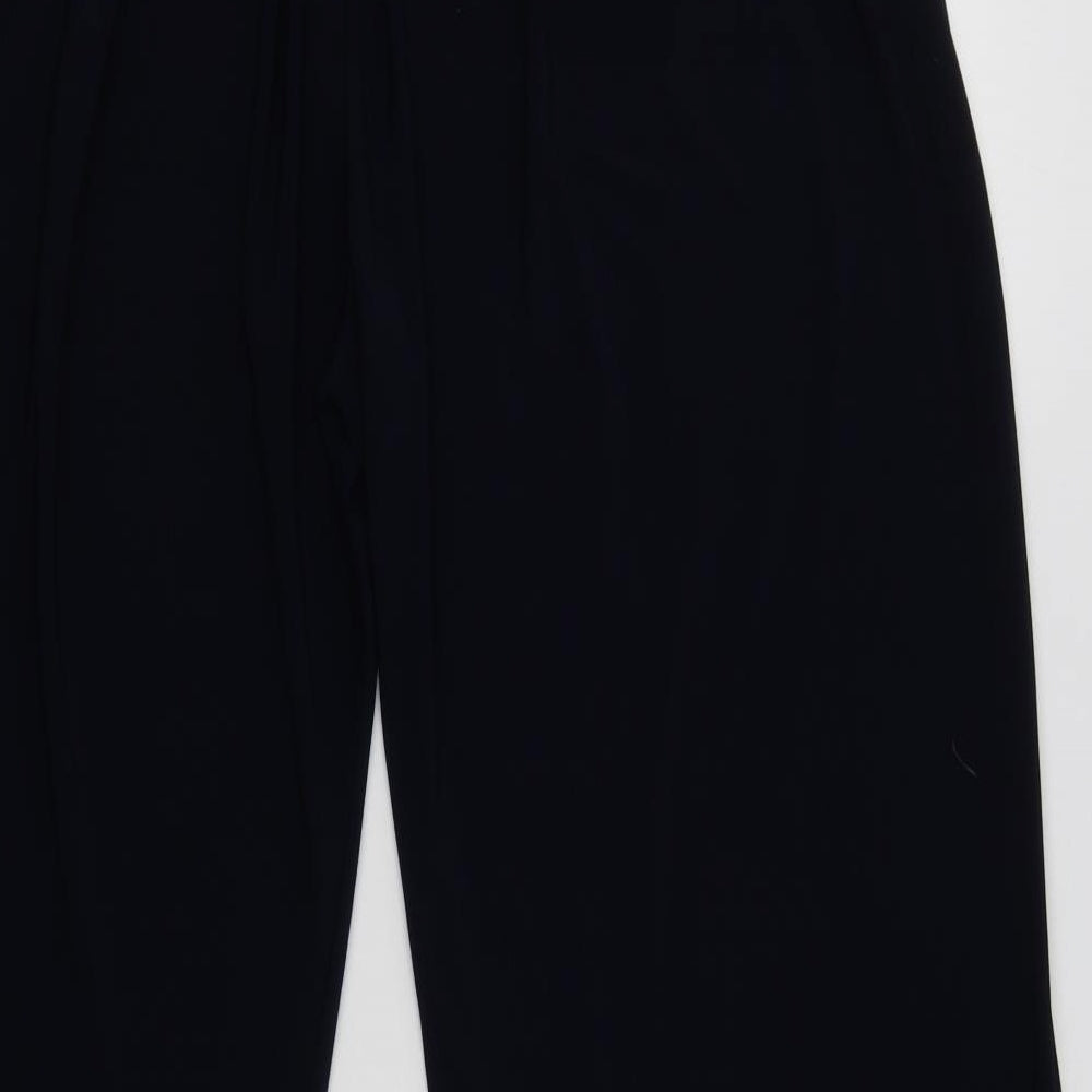 Preworn Womens Blue  Polyester Trousers  Size 20 L28 in Regular