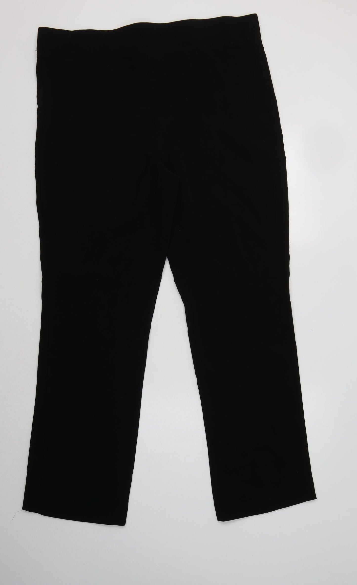 Love Yours Womens Black  Polyester Trousers  Size 18 L32 in Regular