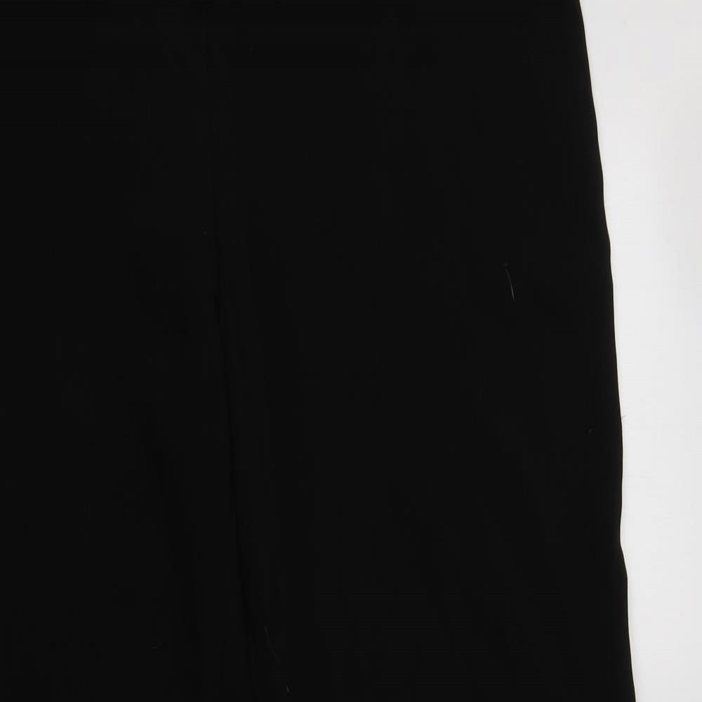 Love Yours Womens Black  Polyester Trousers  Size 18 L32 in Regular