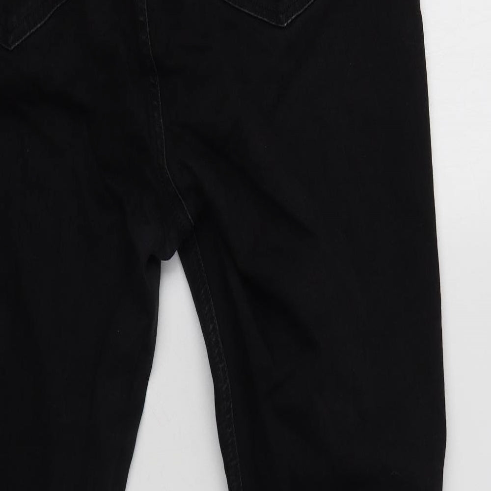 Primark Womens Black  Cotton Jegging Jeans Size 18 L29 in Regular